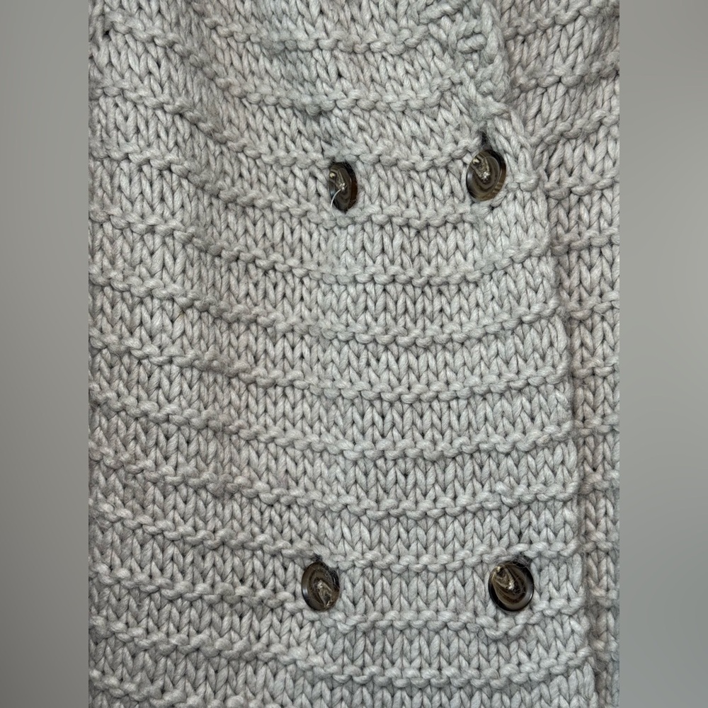 ULLA JOHNSON Alpaca Cardigan Sand
Knit Sweater Size L Aiko - Picture 11 of 15